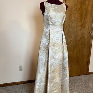 Satin Evening Gown